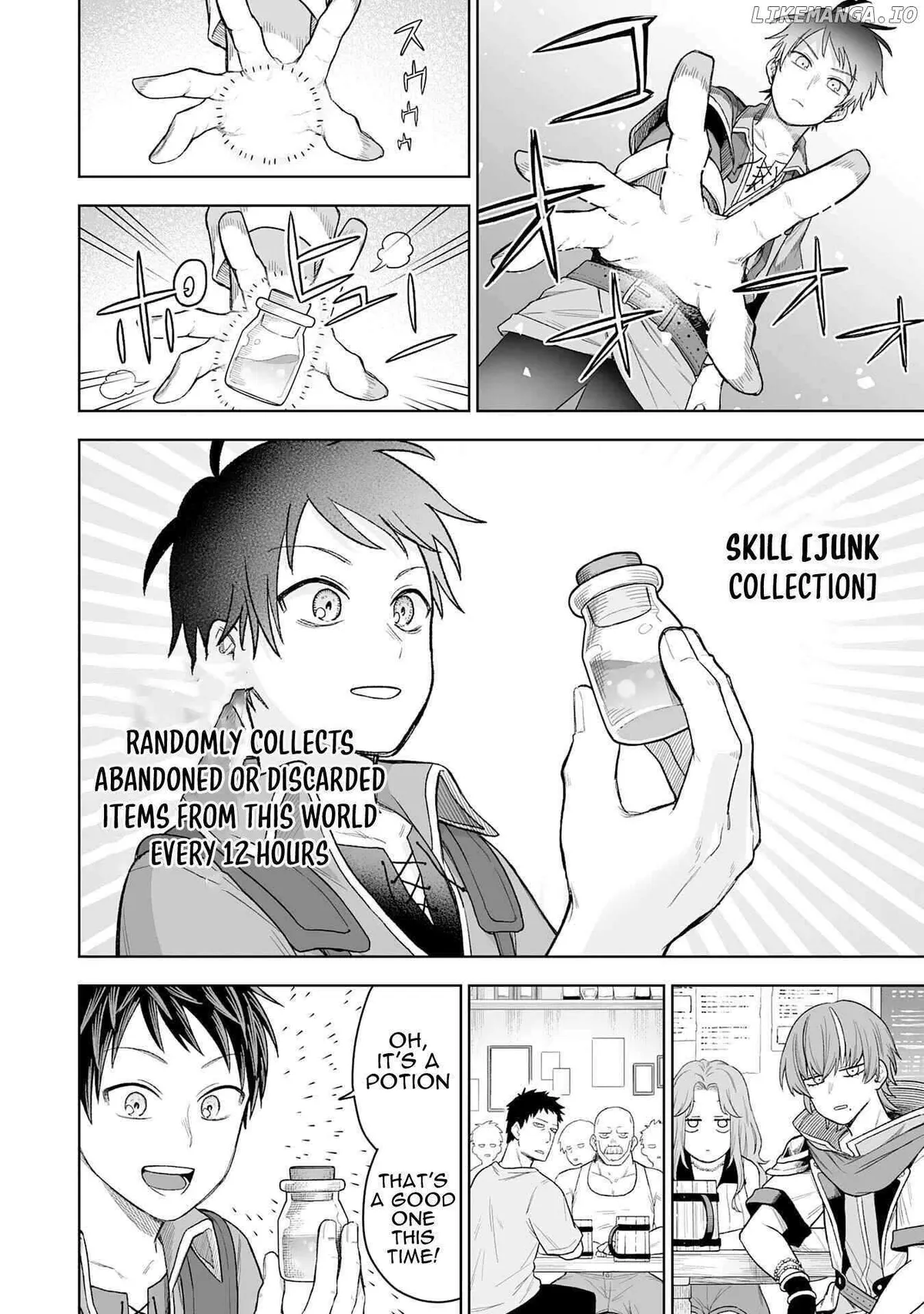 "Haihin Kaishuu" Skill de Te ni Ireta Wakeari Cheat Maken ga Saikyou Sugiru Ken ~Yakutatazu to Suterareta Ore wa, Isekai no Garakuta-tachi to Nariagaru~ Chapter 1 — Page 8