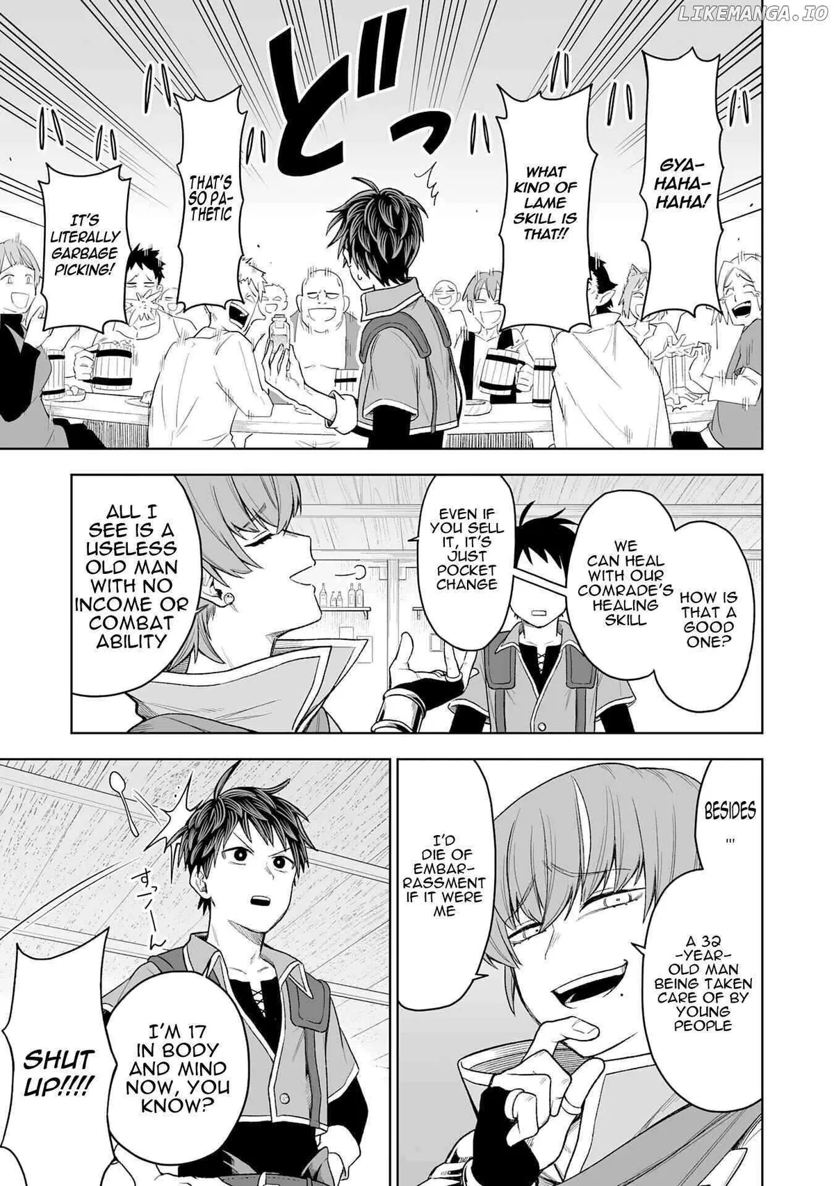 "Haihin Kaishuu" Skill de Te ni Ireta Wakeari Cheat Maken ga Saikyou Sugiru Ken ~Yakutatazu to Suterareta Ore wa, Isekai no Garakuta-tachi to Nariagaru~ Chapter 1 — Page 9