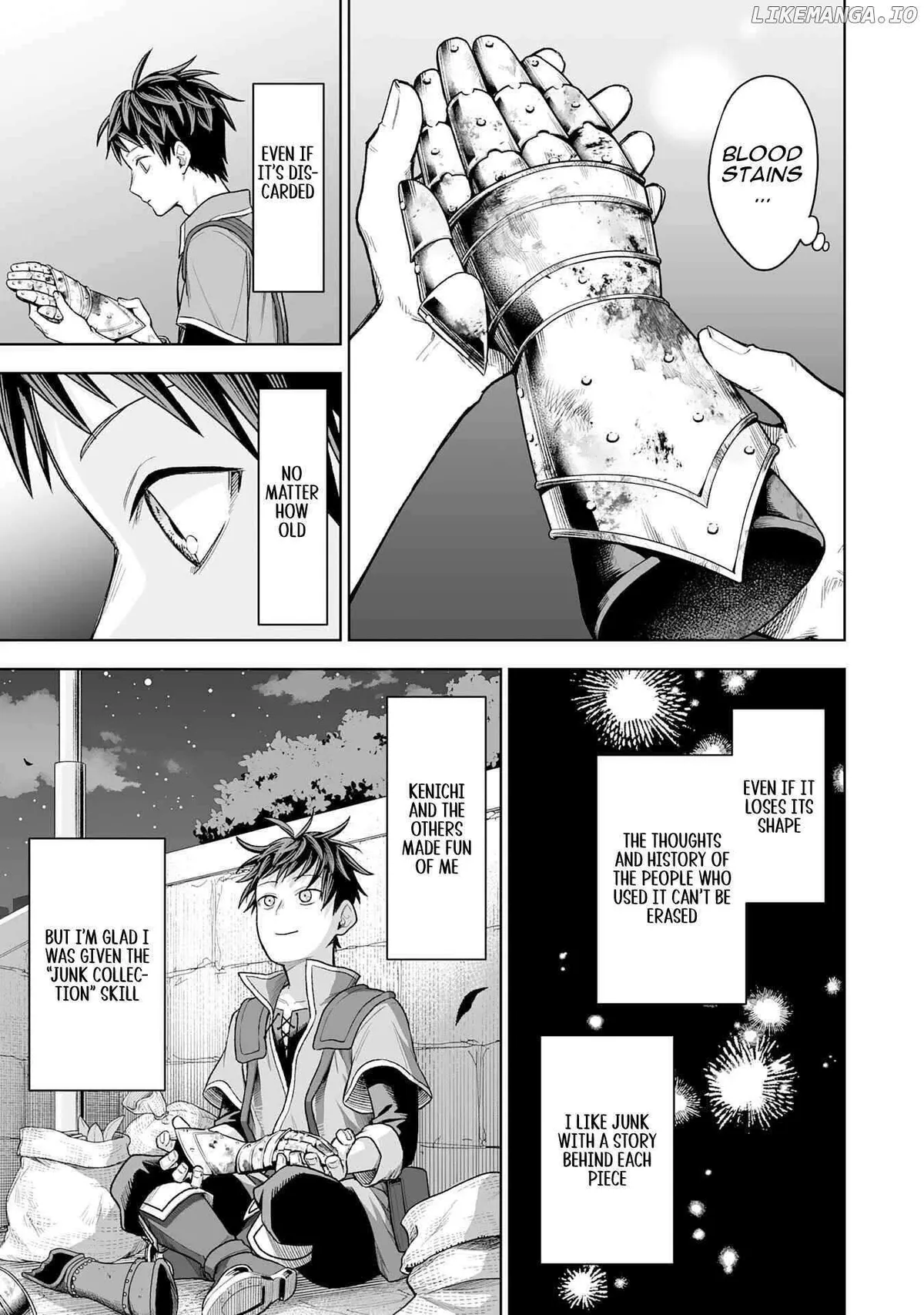 "Haihin Kaishuu" Skill de Te ni Ireta Wakeari Cheat Maken ga Saikyou Sugiru Ken ~Yakutatazu to Suterareta Ore wa, Isekai no Garakuta-tachi to Nariagaru~ Chapter 1 — Page 17