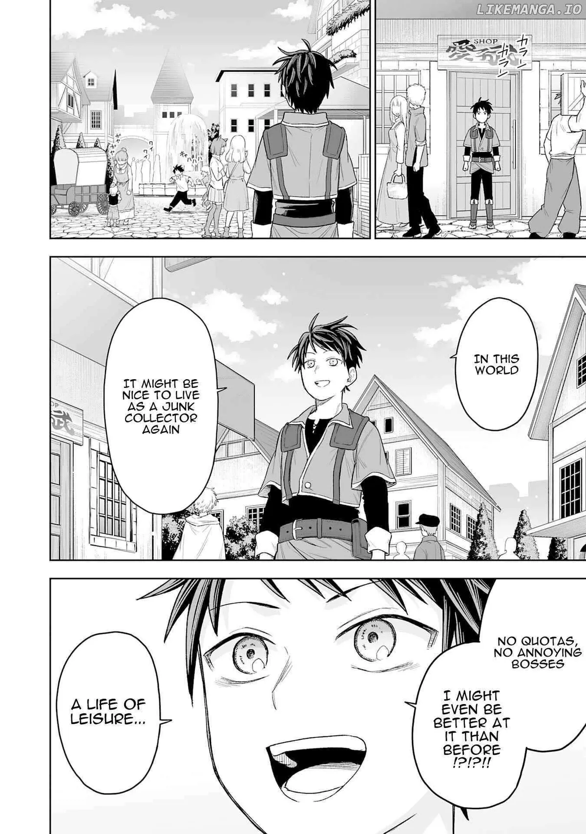 "Haihin Kaishuu" Skill de Te ni Ireta Wakeari Cheat Maken ga Saikyou Sugiru Ken ~Yakutatazu to Suterareta Ore wa, Isekai no Garakuta-tachi to Nariagaru~ Chapter 1 — Page 20
