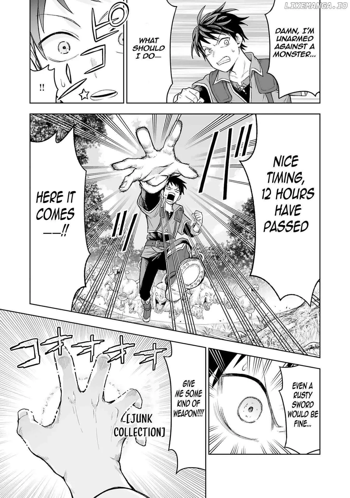 "Haihin Kaishuu" Skill de Te ni Ireta Wakeari Cheat Maken ga Saikyou Sugiru Ken ~Yakutatazu to Suterareta Ore wa, Isekai no Garakuta-tachi to Nariagaru~ Chapter 1 — Page 23
