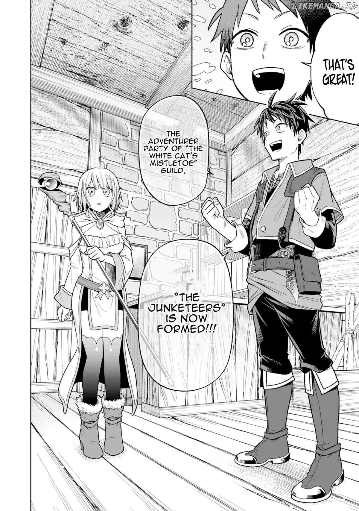 "Haihin Kaishuu" Skill de Te ni Ireta Wakeari Cheat Maken ga Saikyou Sugiru Ken ~Yakutatazu to Suterareta Ore wa, Isekai no Garakuta-tachi to Nariagaru~ Chapter 2 — Page 23