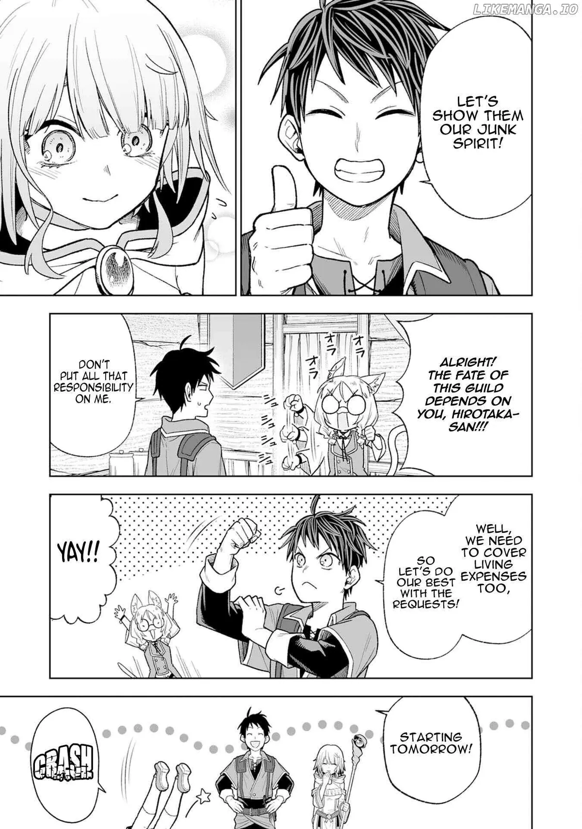 "Haihin Kaishuu" Skill de Te ni Ireta Wakeari Cheat Maken ga Saikyou Sugiru Ken ~Yakutatazu to Suterareta Ore wa, Isekai no Garakuta-tachi to Nariagaru~ Chapter 2 — Page 24