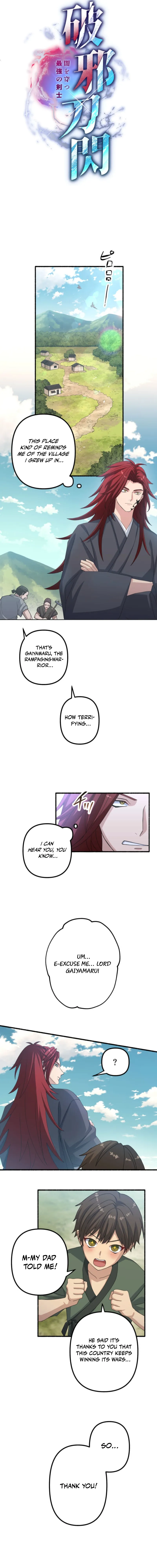Hajatousen - Yami o Ugatsu Saikyou no Kenshi Chapter 21 — Page 3