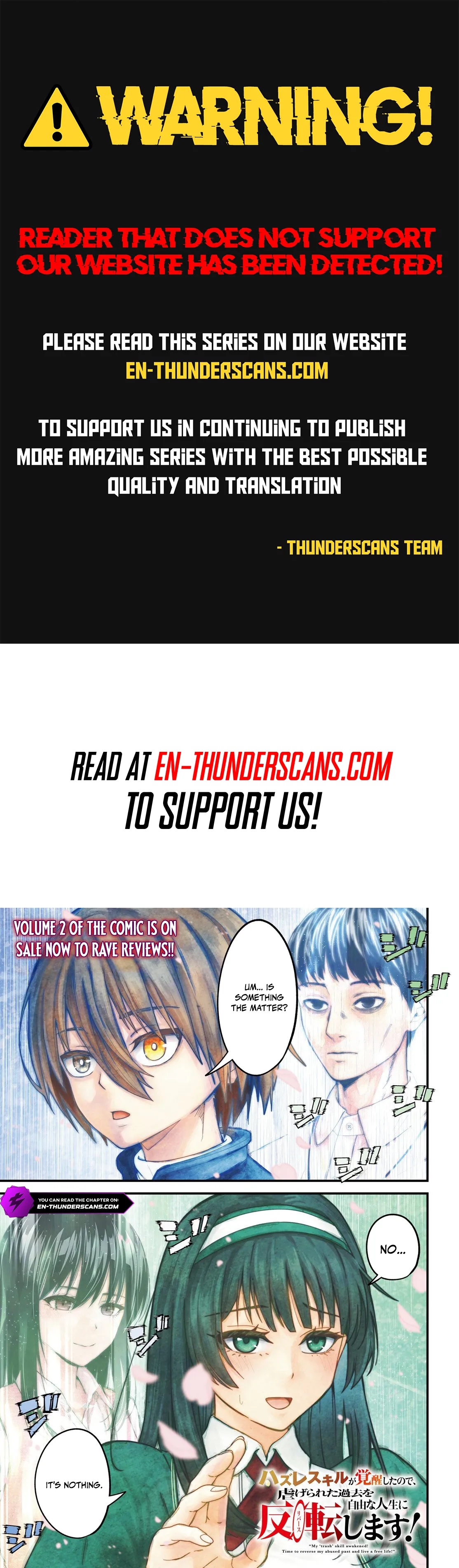 Hazure Skill Ga Kakusei Shitanode, Shitagerareta Kako Wo Jiyuna Jinsei Ni Hanten Shimasu! Chapter 9 — Page 1