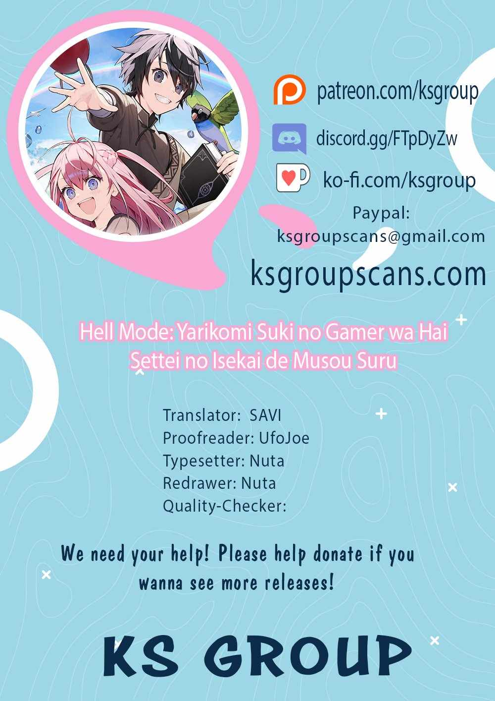 Hellmode ~Gamer Who Likes to Speedrun Becomes Peerless in a Parallel World with Obsolete Setting~ Chapter 67 — Page 1
