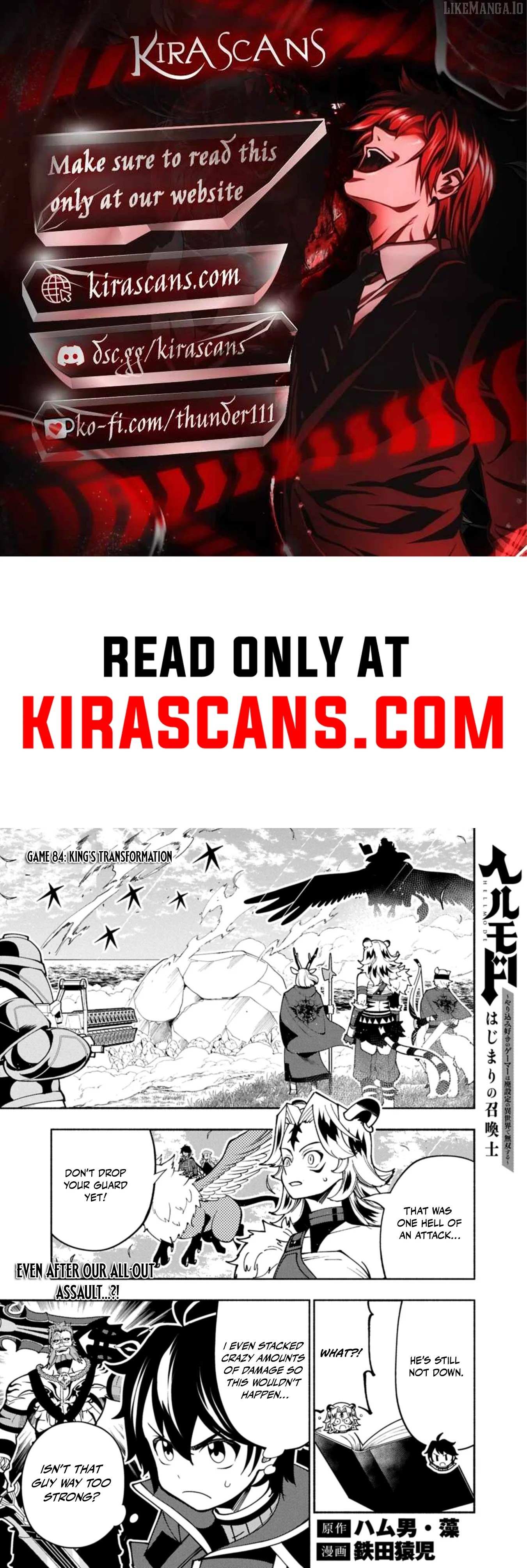 Hellmode ~Gamer Who Likes to Speedrun Becomes Peerless in a Parallel World with Obsolete Setting~ Chapter 84.1 — Page 1