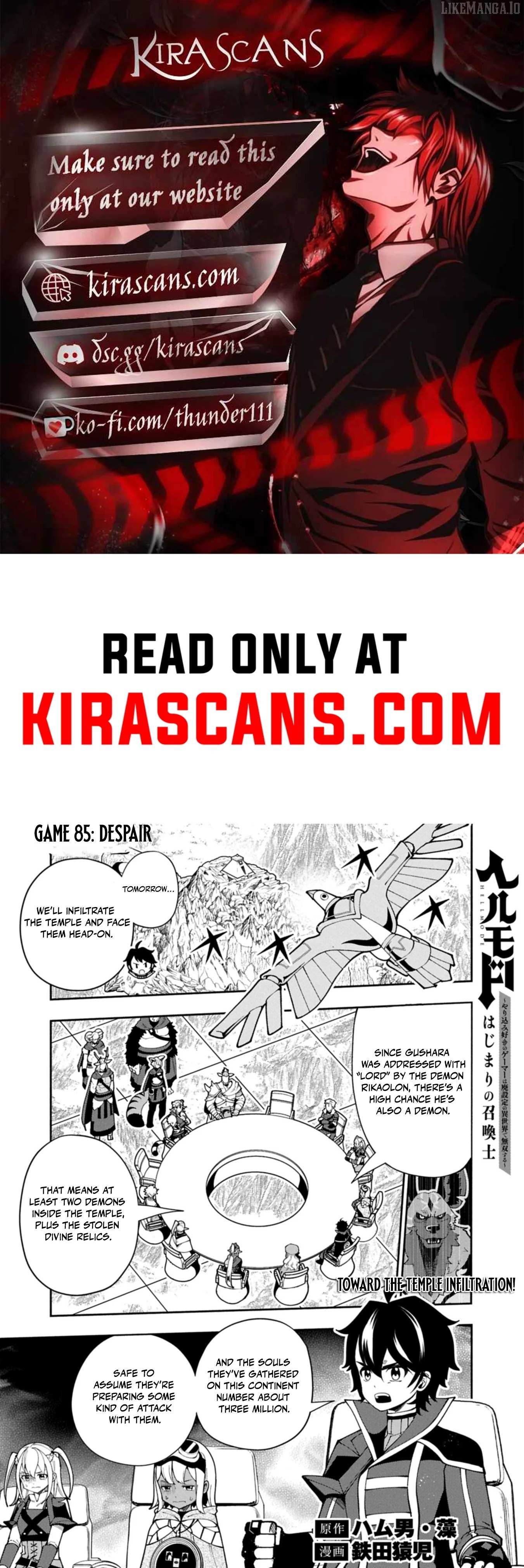 Hellmode ~Gamer Who Likes to Speedrun Becomes Peerless in a Parallel World with Obsolete Setting~ Chapter 85.1 — Page 2