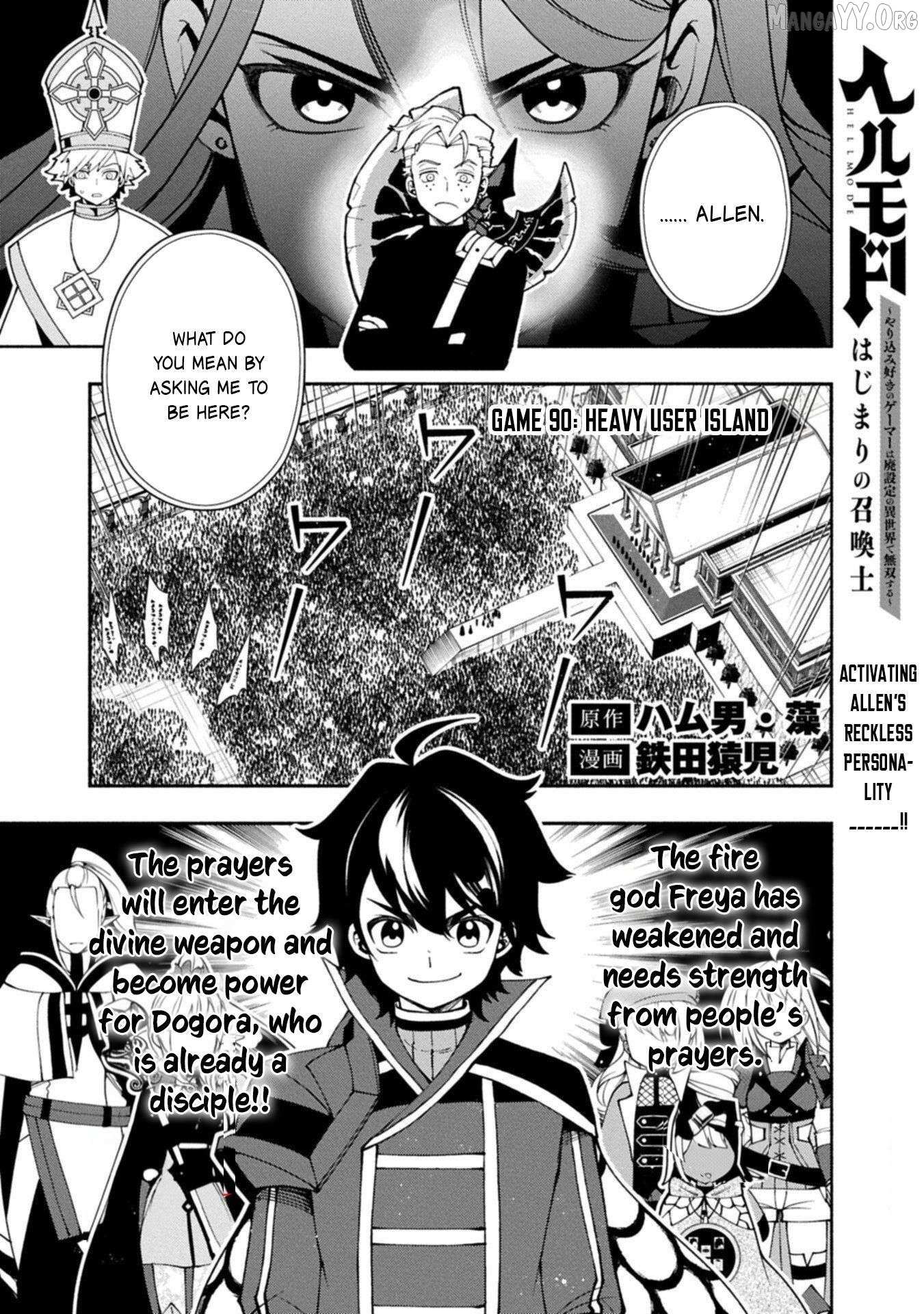 Hellmode ~Gamer Who Likes to Speedrun Becomes Peerless in a Parallel World with Obsolete Setting~ Chapter 90.1 — Page 2