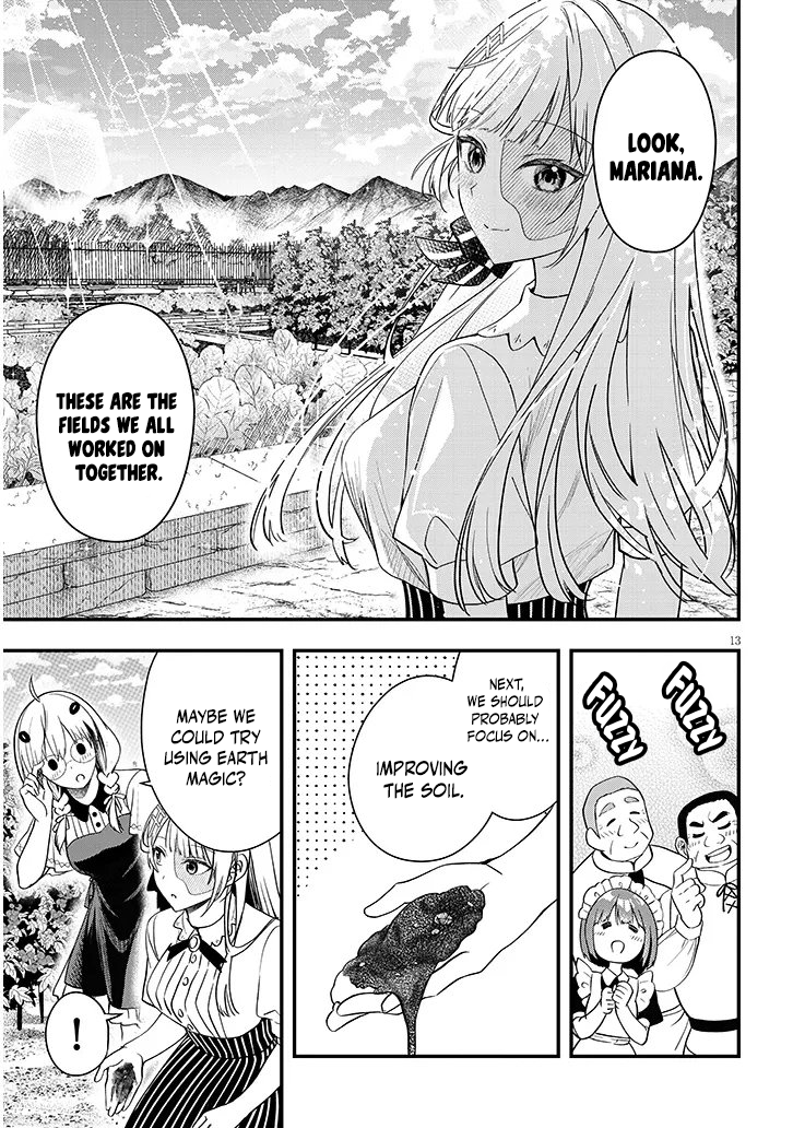 Henkyou Mobu Kizoku no Uchi ni Totsuidekita Akuyaku Reijou ga, Mechakucha Dekiru Ii Yome nandaga? Chapter 15.1 — Page 13