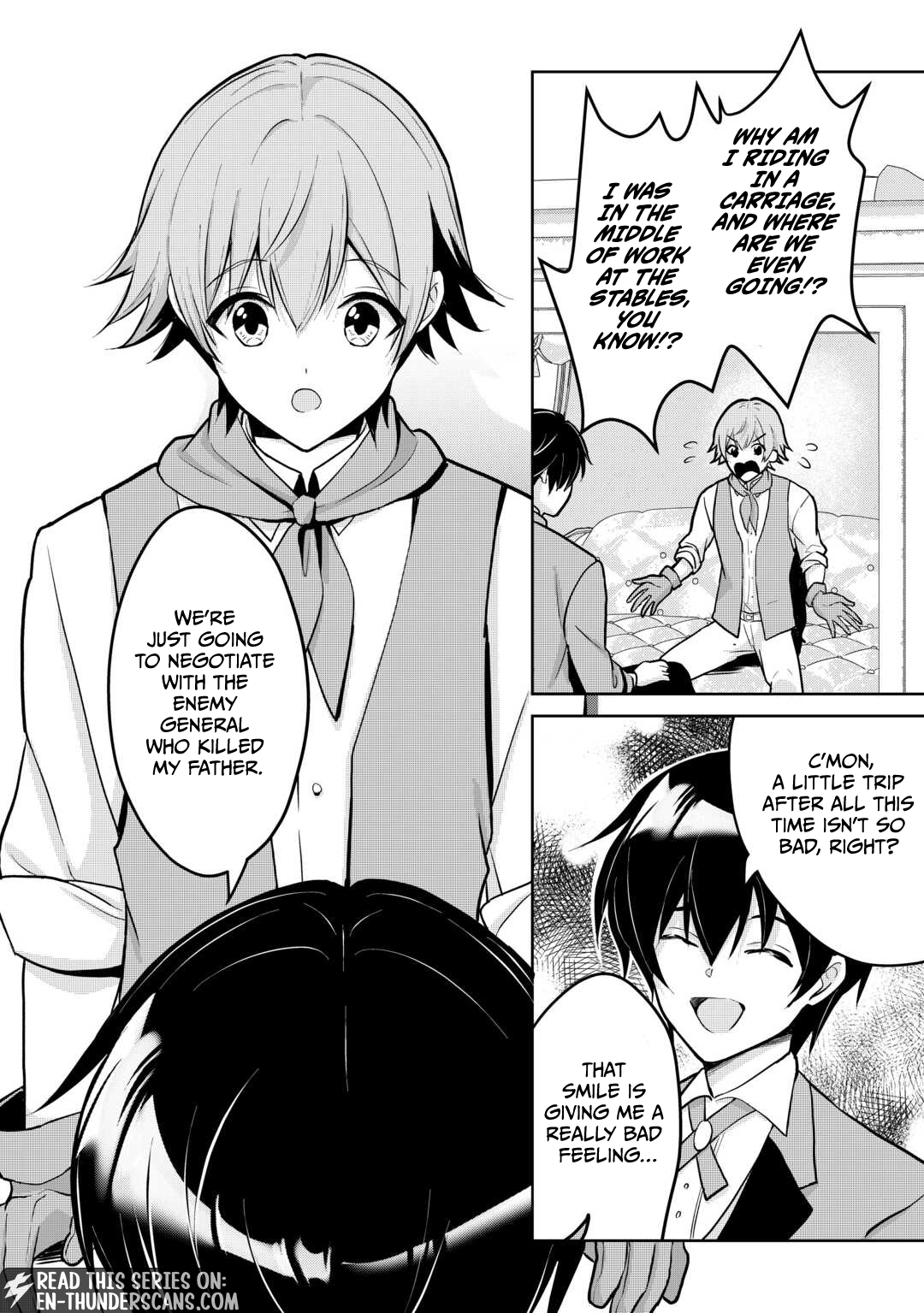 Henkyou Ryoushu wa Daikizoku ni Nariagaru! Cheat Chishiki de Nobinobi Ryouchi Keiei shimasu Chapter 1.1 — Page 11