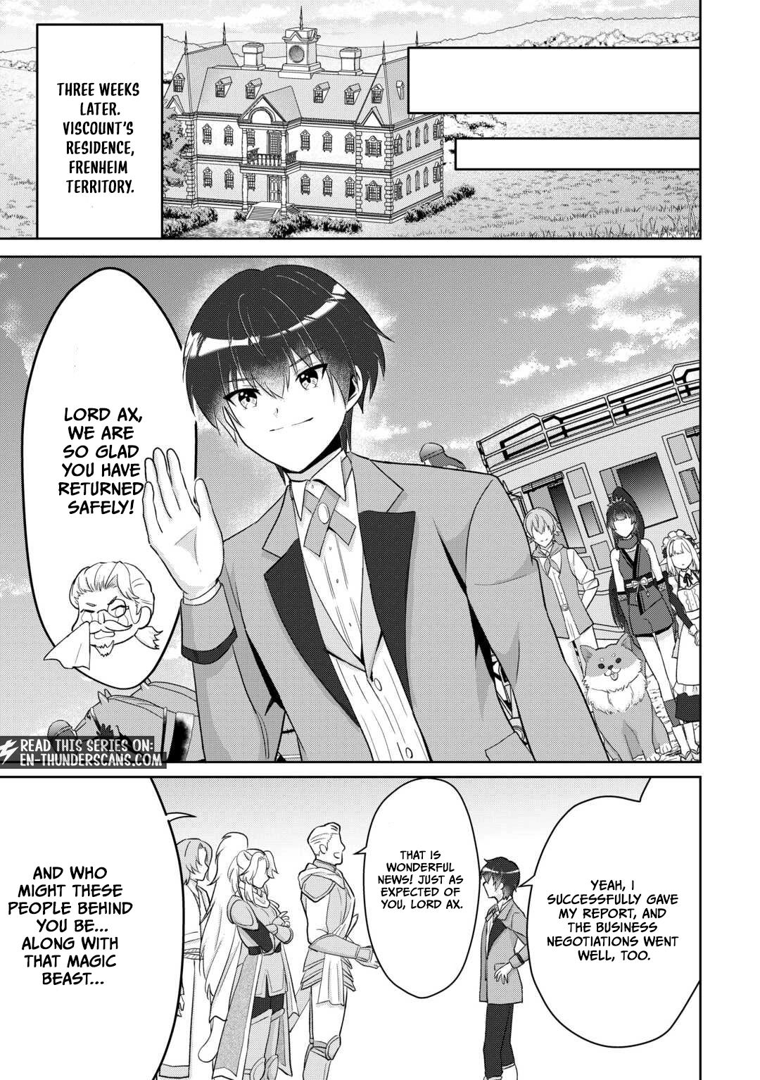 Henkyou Ryoushu wa Daikizoku ni Nariagaru! Cheat Chishiki de Nobinobi Ryouchi Keiei shimasu Chapter 11 — Page 13