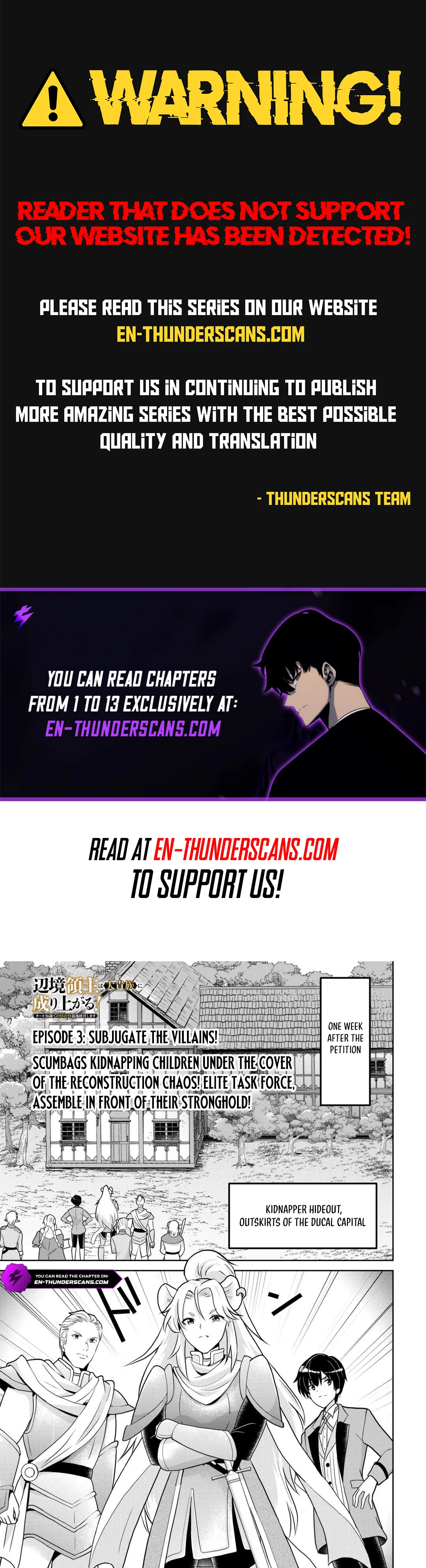 Henkyou Ryoushu wa Daikizoku ni Nariagaru! Cheat Chishiki de Nobinobi Ryouchi Keiei shimasu Chapter 3 — Page 1
