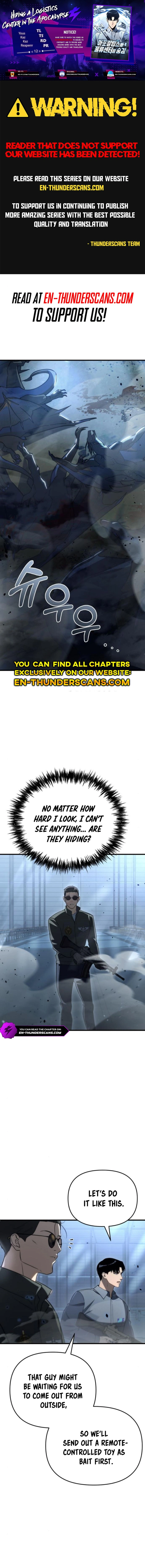 Hiding a Warehouse in the Apocalypse Chapter 12 — Page 1