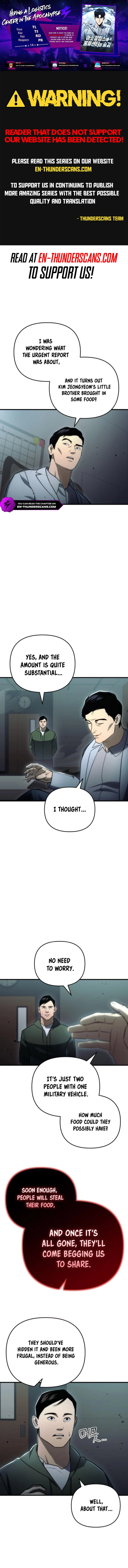 Hiding a Warehouse in the Apocalypse Chapter 14 — Page 1