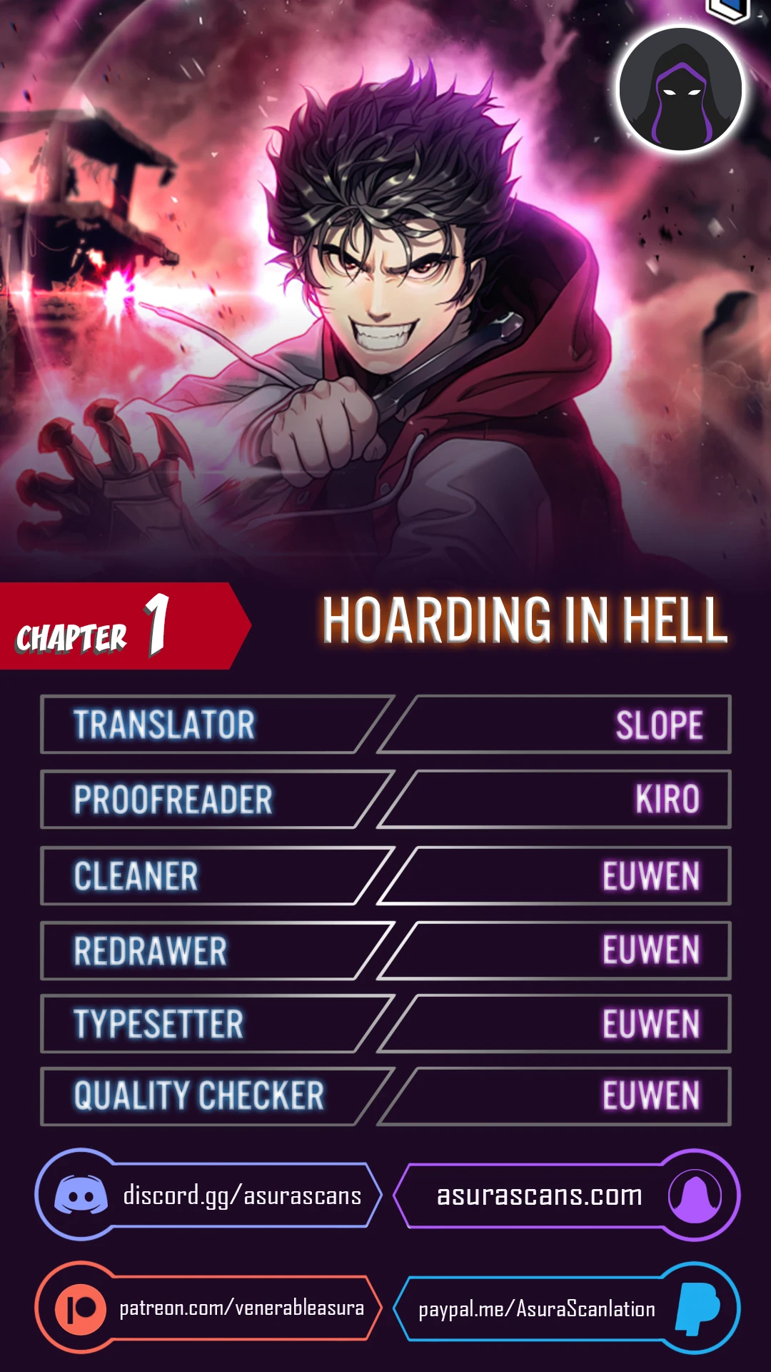 Hoarding in Hell Chapter 1 — Page 1