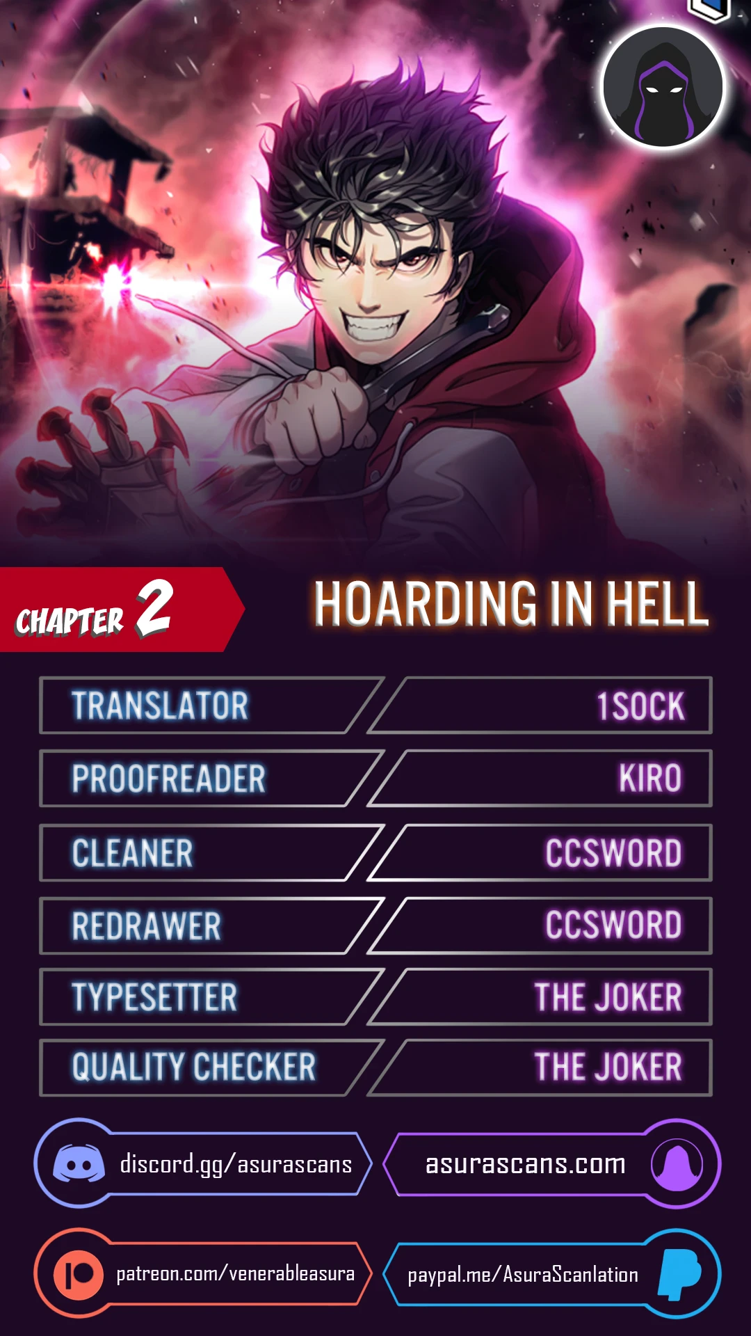 Hoarding in Hell Chapter 2 — Page 1