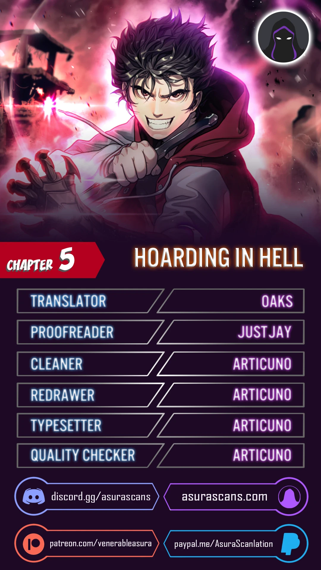 Hoarding in Hell Chapter 5 — Page 1