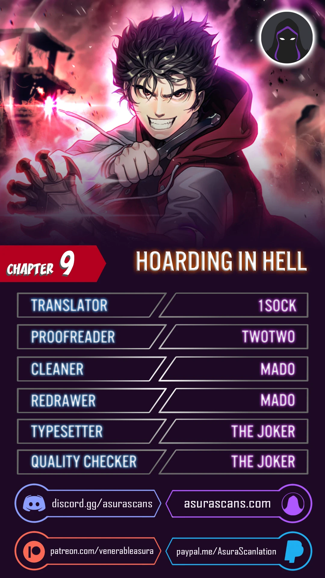 Hoarding in Hell Chapter 9 — Page 1
