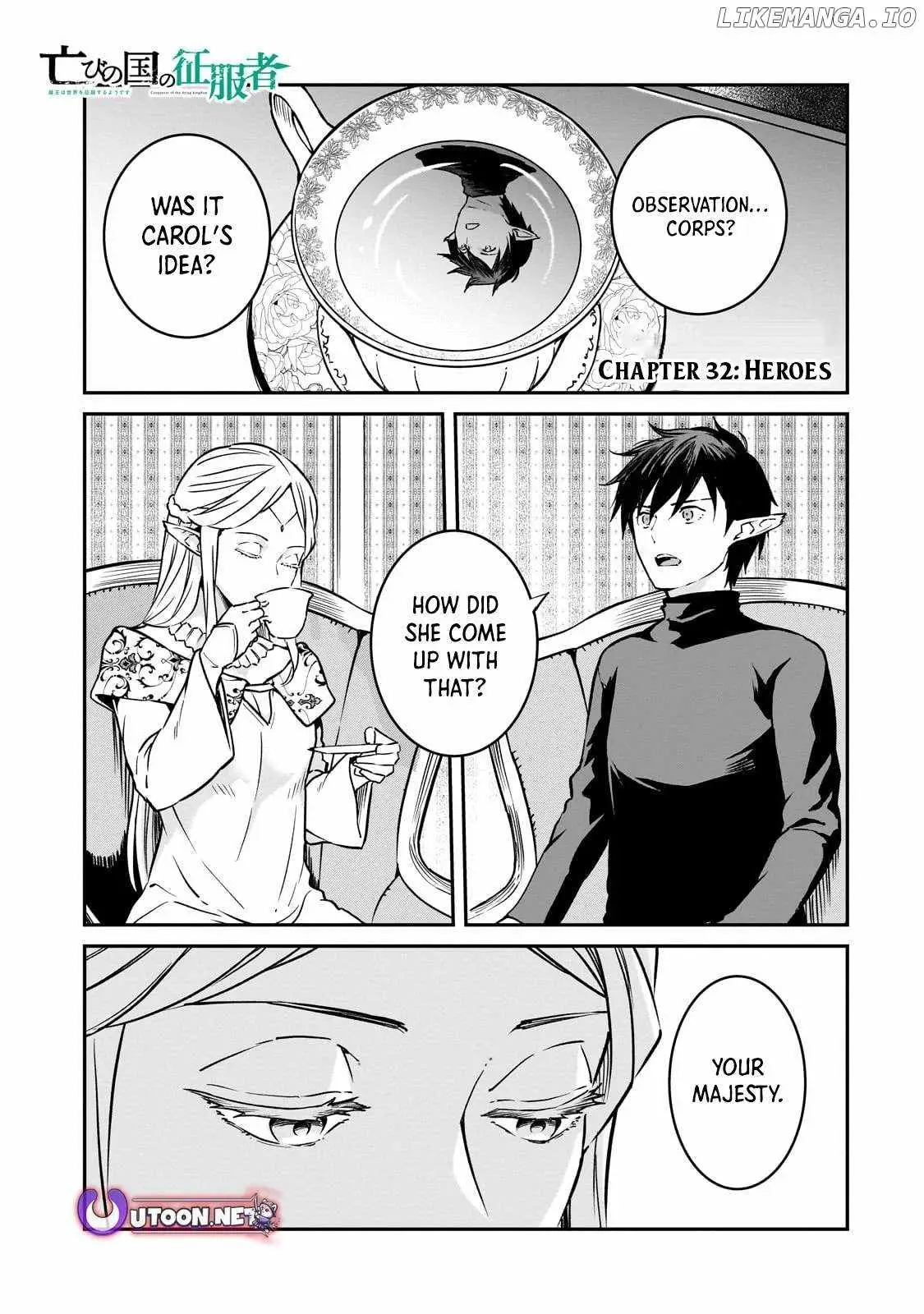 Horobi no Kuni no Seifukusha - Maou wa Sekai wo Seifuku suru you desu Chapter 32 — Page 2