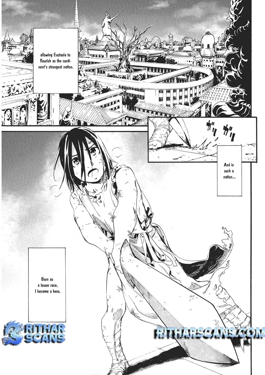 Horyo Eiyuu ~Sutegoma ni Sareta Kendo wa Tekikoku de Nariagaru~ Chapter 1 — Page 10