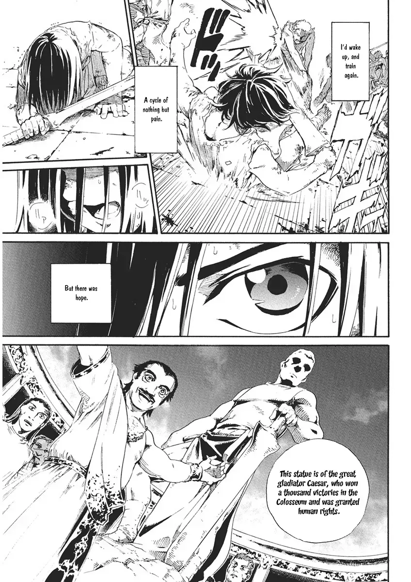 Horyo Eiyuu ~Sutegoma ni Sareta Kendo wa Tekikoku de Nariagaru~ Chapter 1 — Page 12