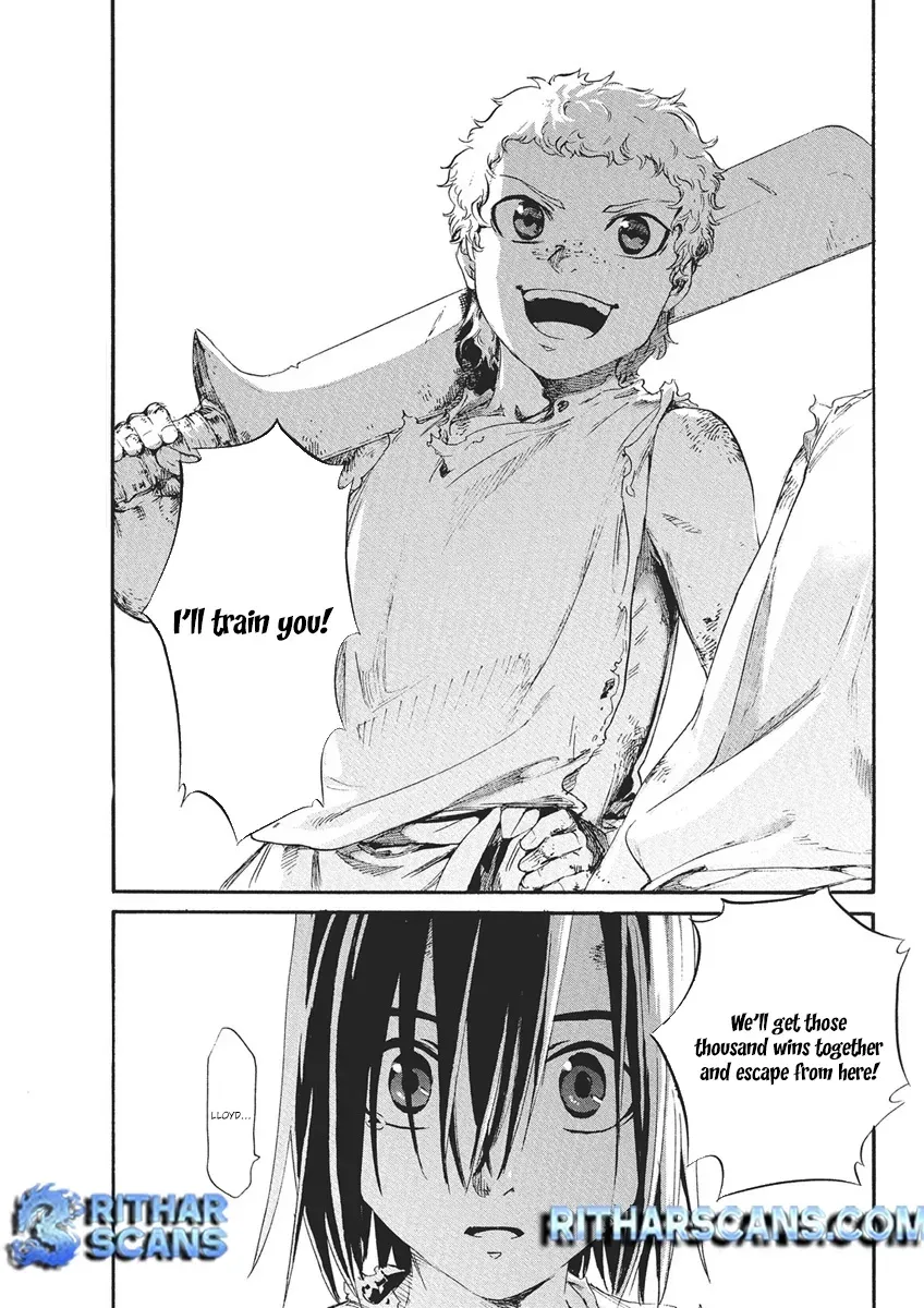 Horyo Eiyuu ~Sutegoma ni Sareta Kendo wa Tekikoku de Nariagaru~ Chapter 1 — Page 14