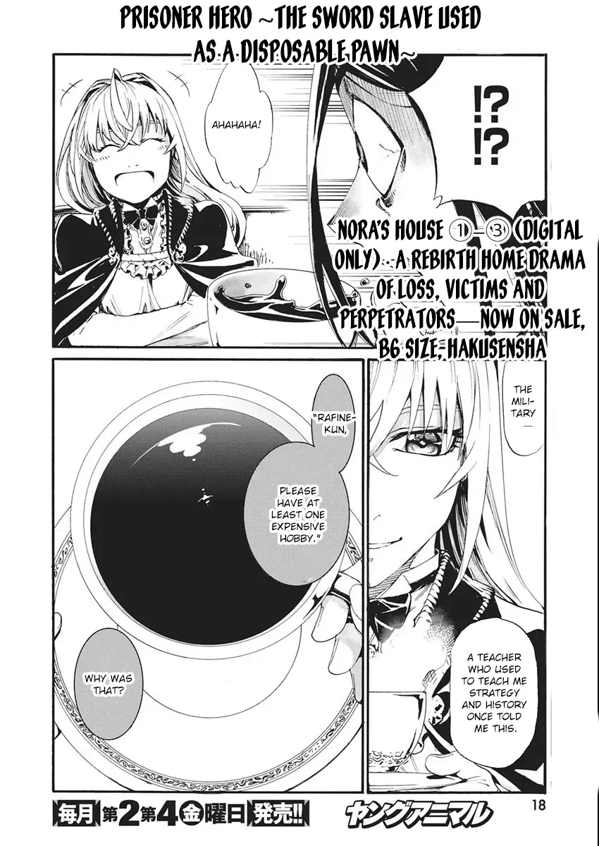 Horyo Eiyuu ~Sutegoma ni Sareta Kendo wa Tekikoku de Nariagaru~ Chapter 13 — Page 4