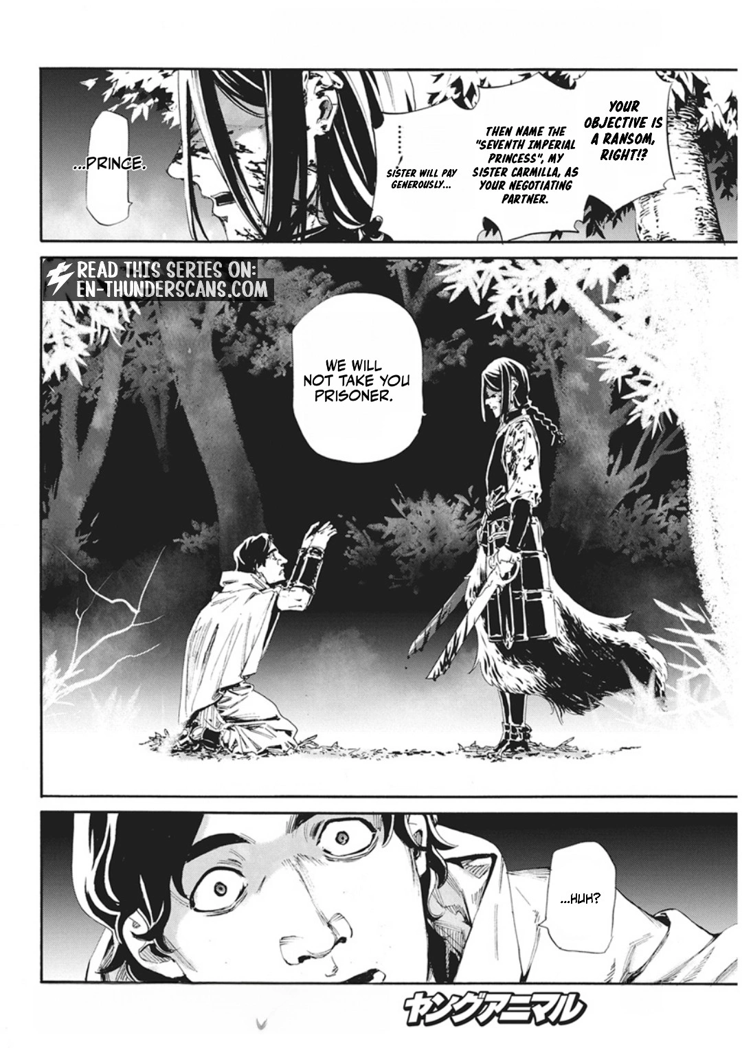 Horyo Eiyuu ~Sutegoma ni Sareta Kendo wa Tekikoku de Nariagaru~ Chapter 21 — Page 7