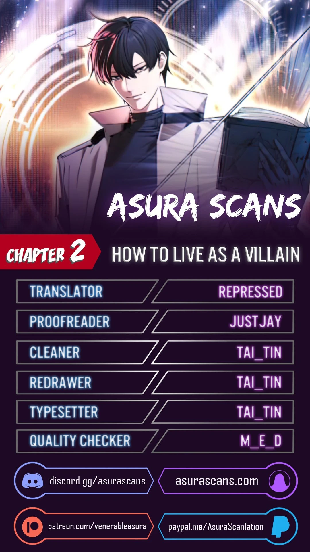 How to Live as a Villain Chapter 2 — Page 1