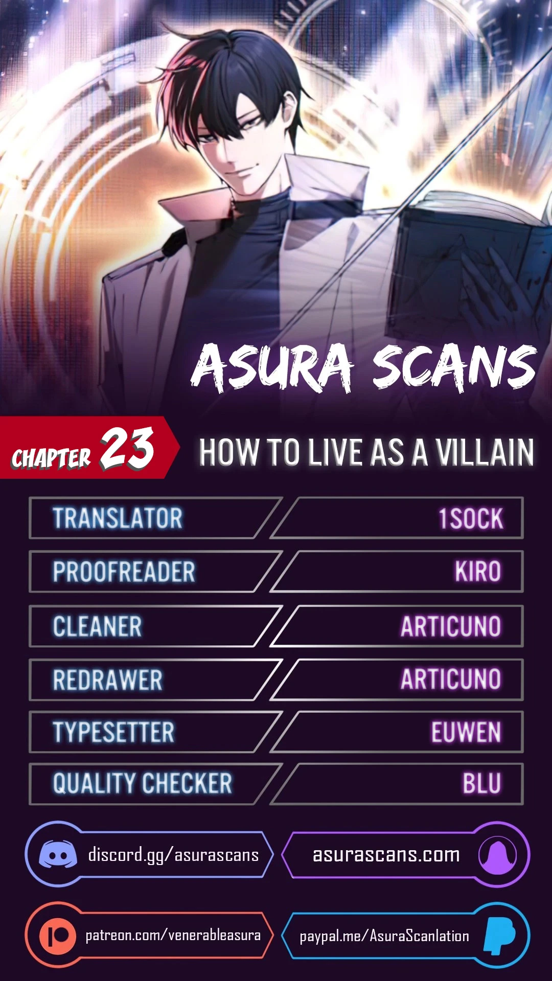How to Live as a Villain Chapter 23 — Page 1