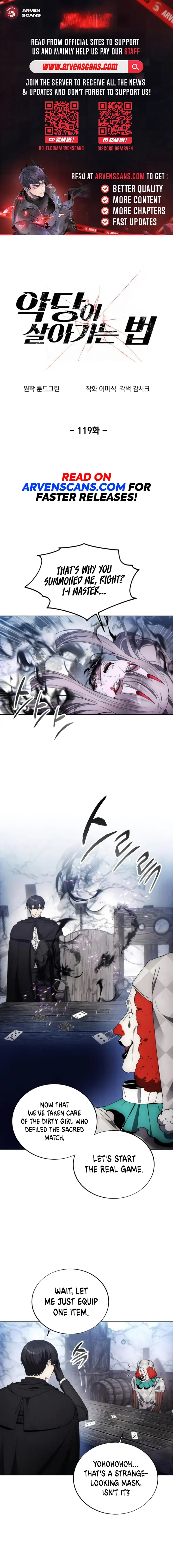 How to Live as a Villain Chapter 119 — Page 1