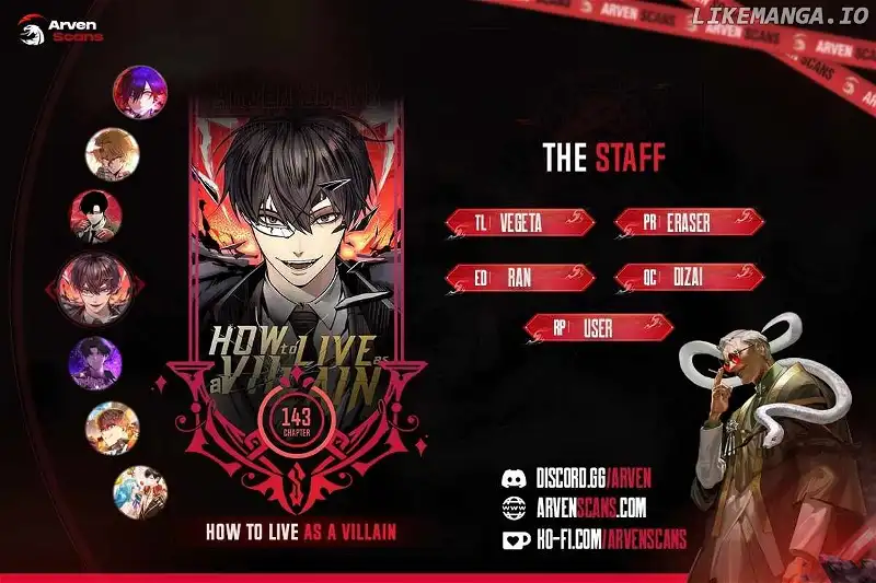 How to Live as a Villain Chapter 143 — Page 1