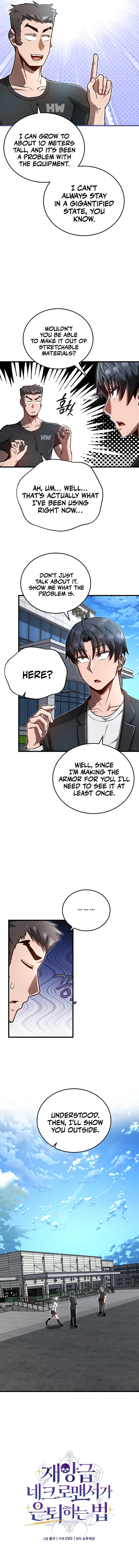 How to Retire as the Disaster-Class Necromancer Chapter 16 — Page 5
