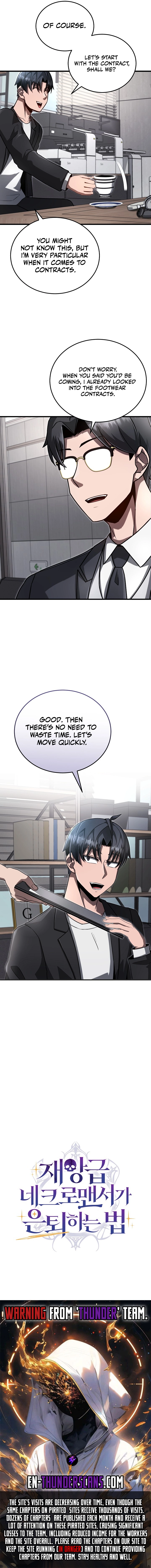 How to Retire as the Disaster-Class Necromancer Chapter 20 — Page 11