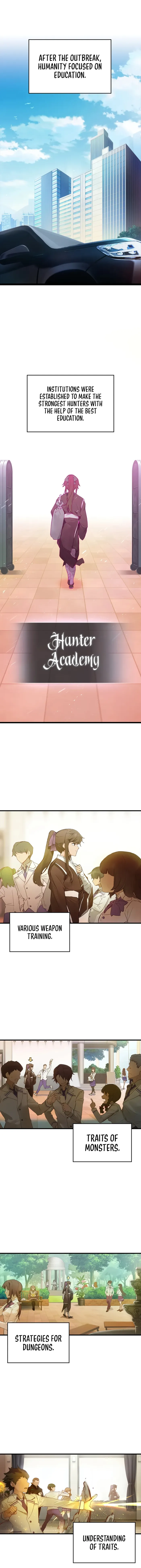 Hunter Academy's Invincible Martial God Chapter 2 — Page 1