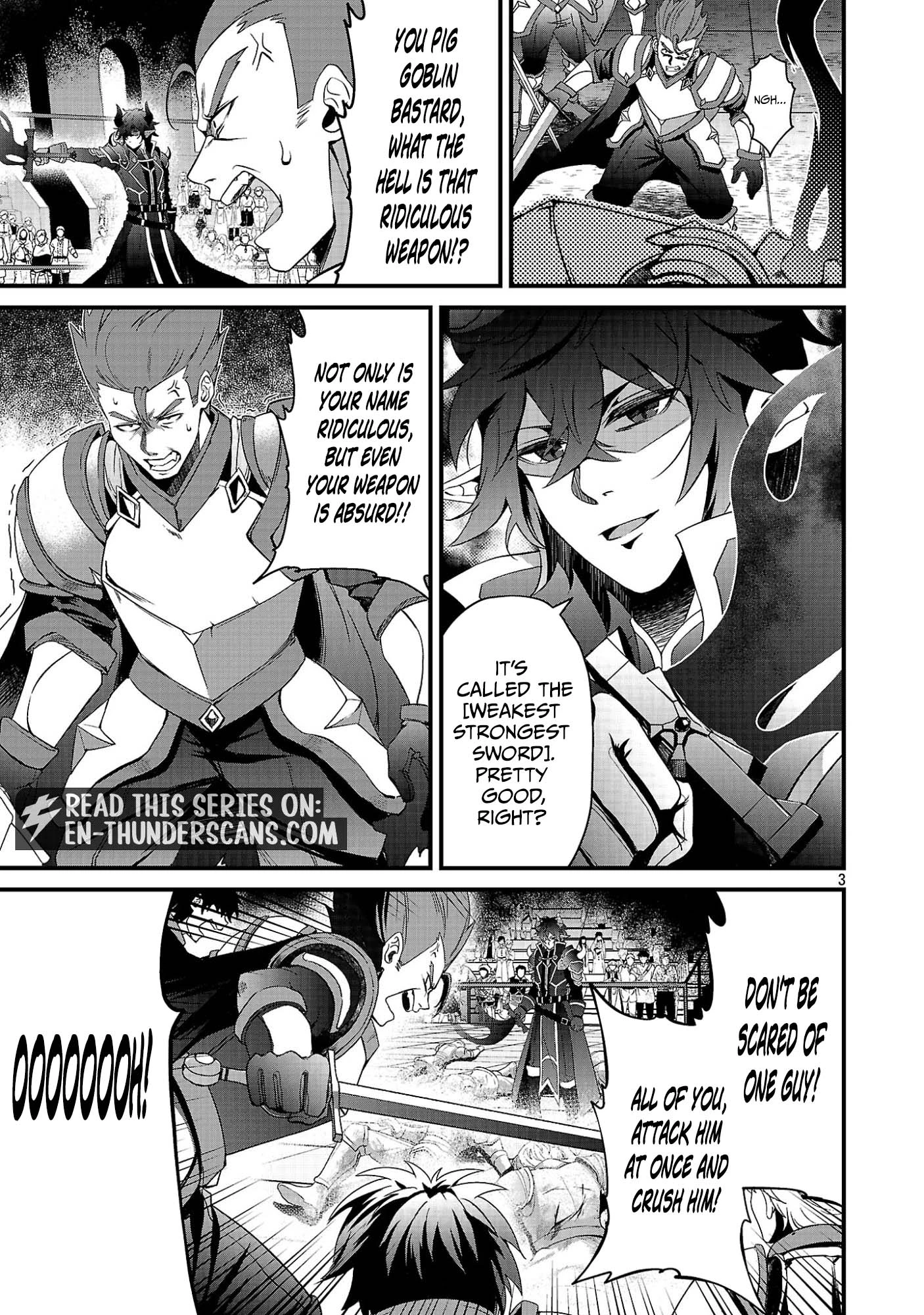 I Am the Demon King, Pig Goblin! The Boy Despised as a Pig Goblin Becomes a Demon King in the VRMMO Iancams and Aims to Become the Strongest Player Chapter 1 — Page 6