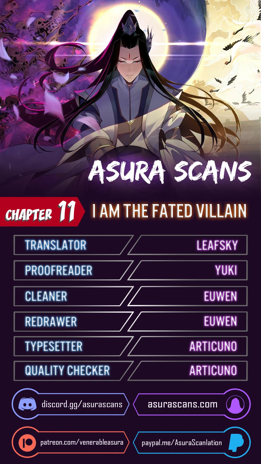 I Am the Fated Villain Chapter 11 — Page 1