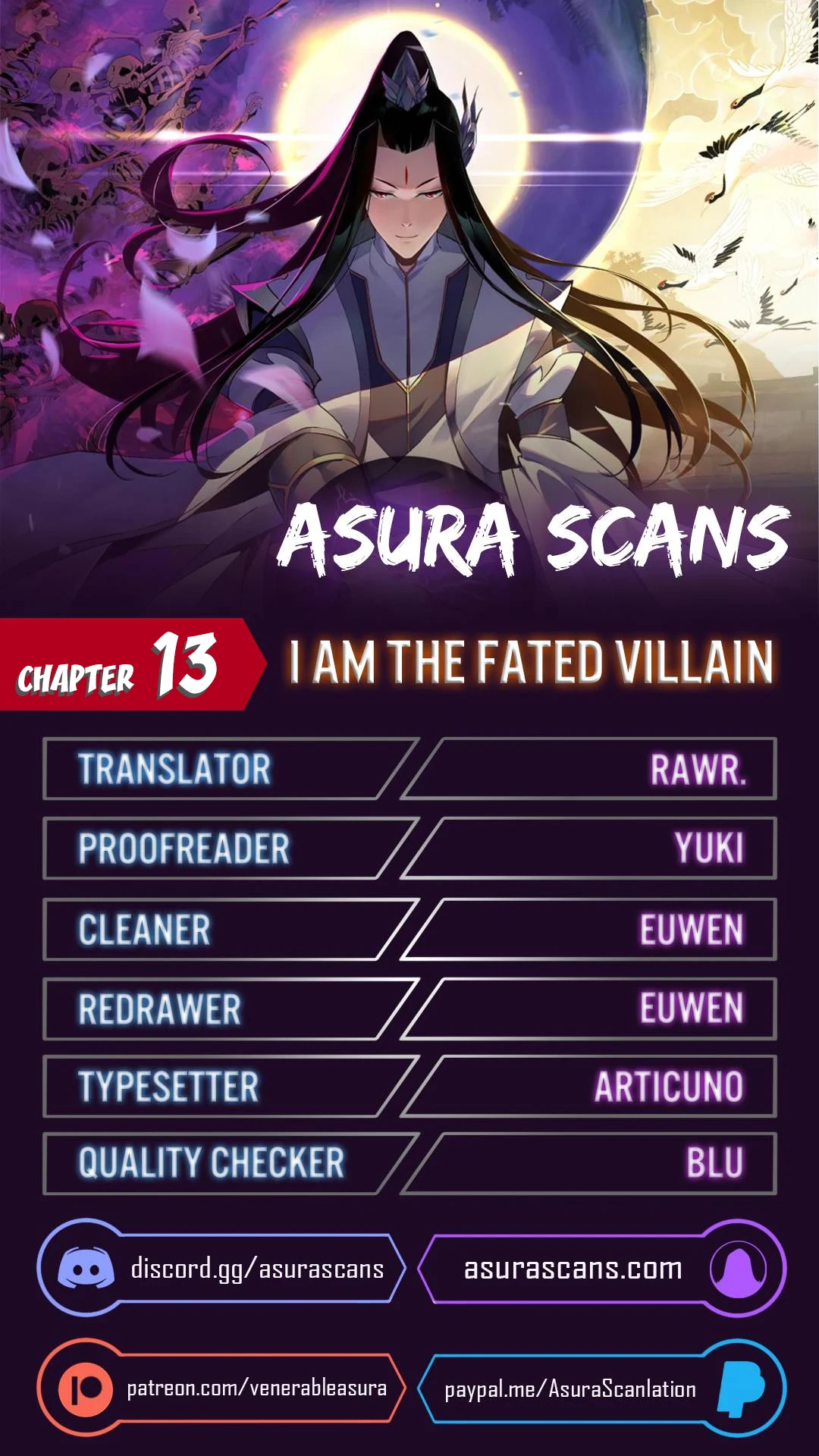 I Am the Fated Villain Chapter 13 — Page 1