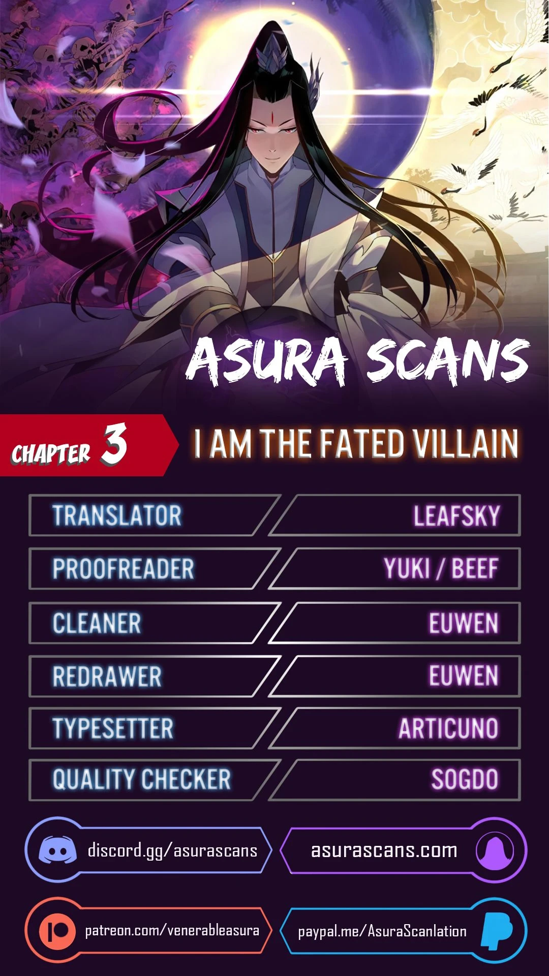 I Am the Fated Villain Chapter 3 — Page 1