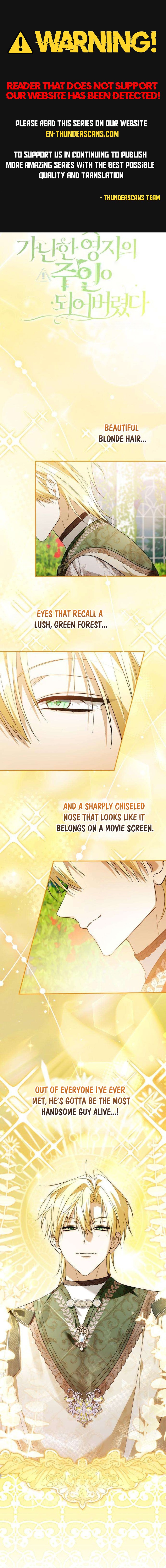 I Became the Owner of a Poor Estate Chapter 14 — Page 1