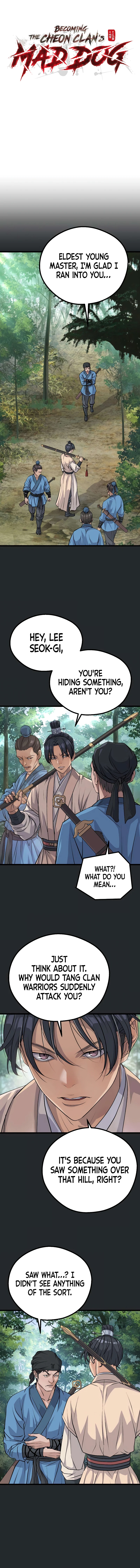 I Became the Scoundrel of the Cheon Family Chapter 13 — Page 2