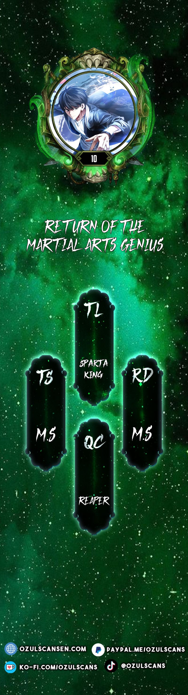 I Came Back as a Martial Genius Chapter 10 — Page 1