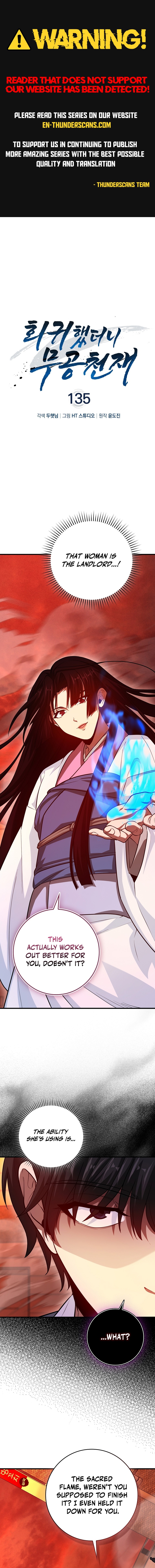 I Came Back as a Martial Genius Chapter 135 — Page 1
