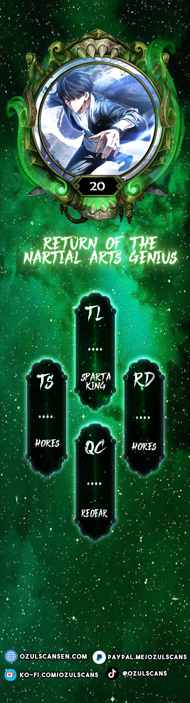 I Came Back as a Martial Genius Chapter 20 — Page 1