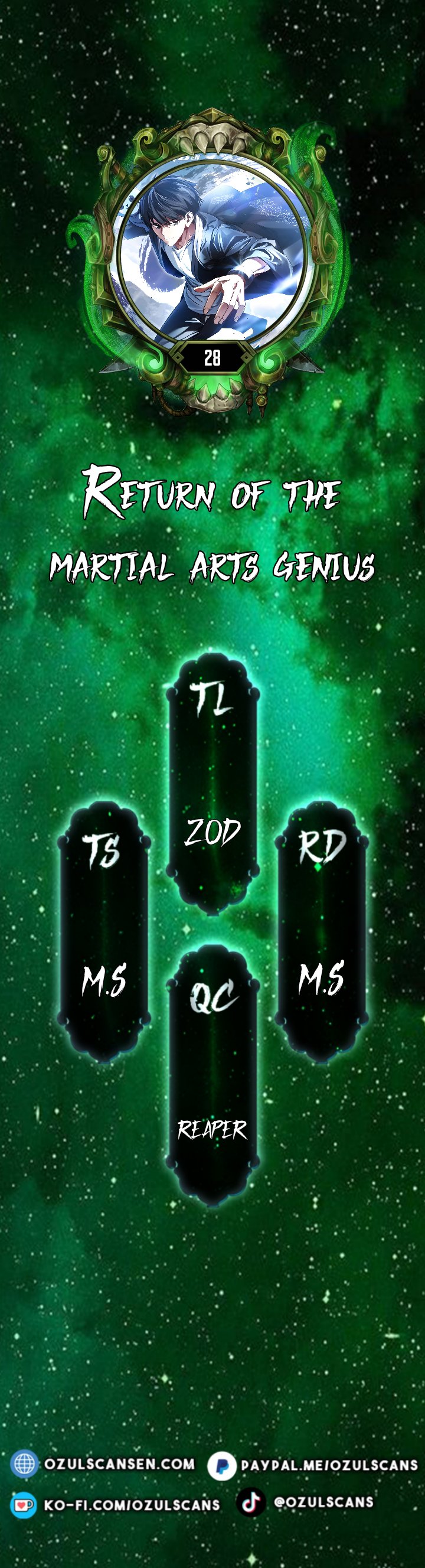 I Came Back as a Martial Genius Chapter 28 — Page 1