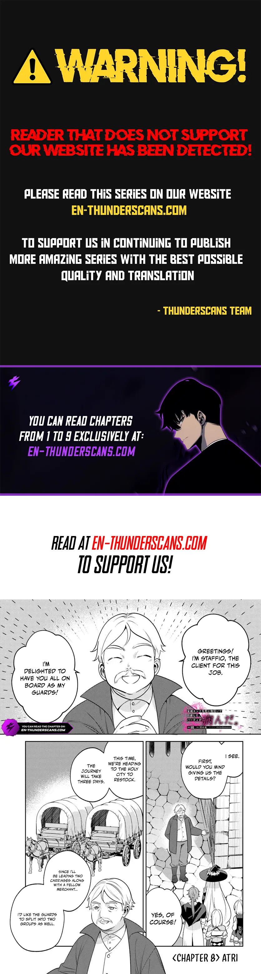 I Desperately Avoided the Party’s Annihilation Ending, but They Became Yandere Chapter 8.1 — Page 1