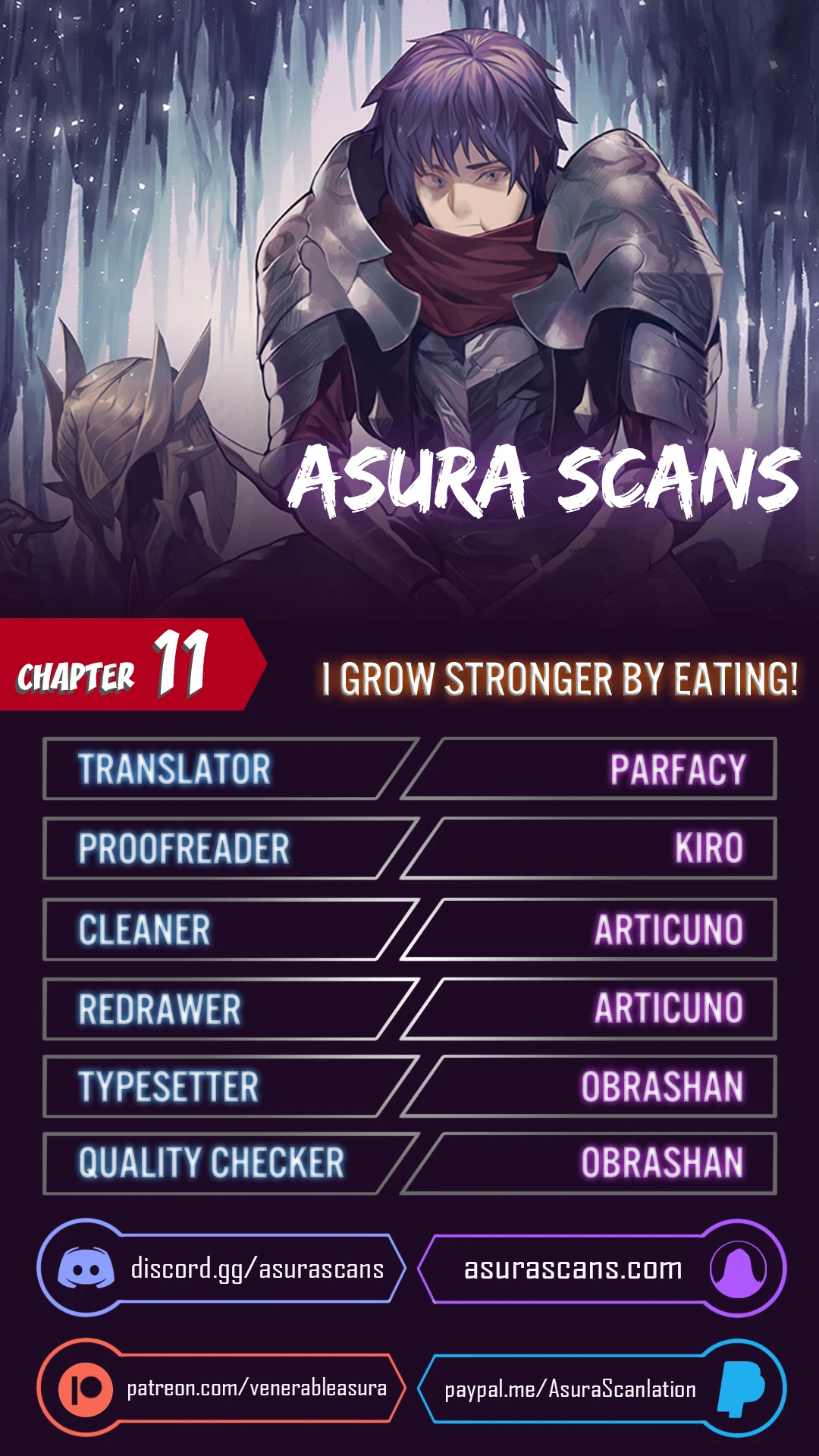 I Get Stronger the More I Eat Chapter 11 — Page 1