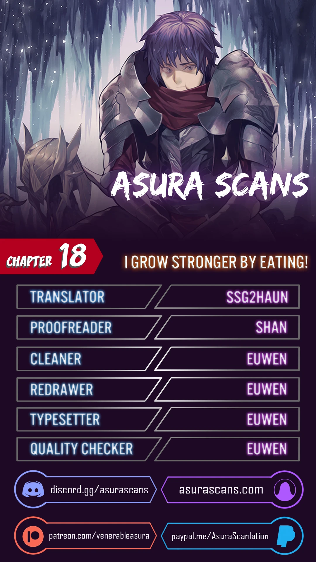 I Get Stronger the More I Eat Chapter 18 — Page 1