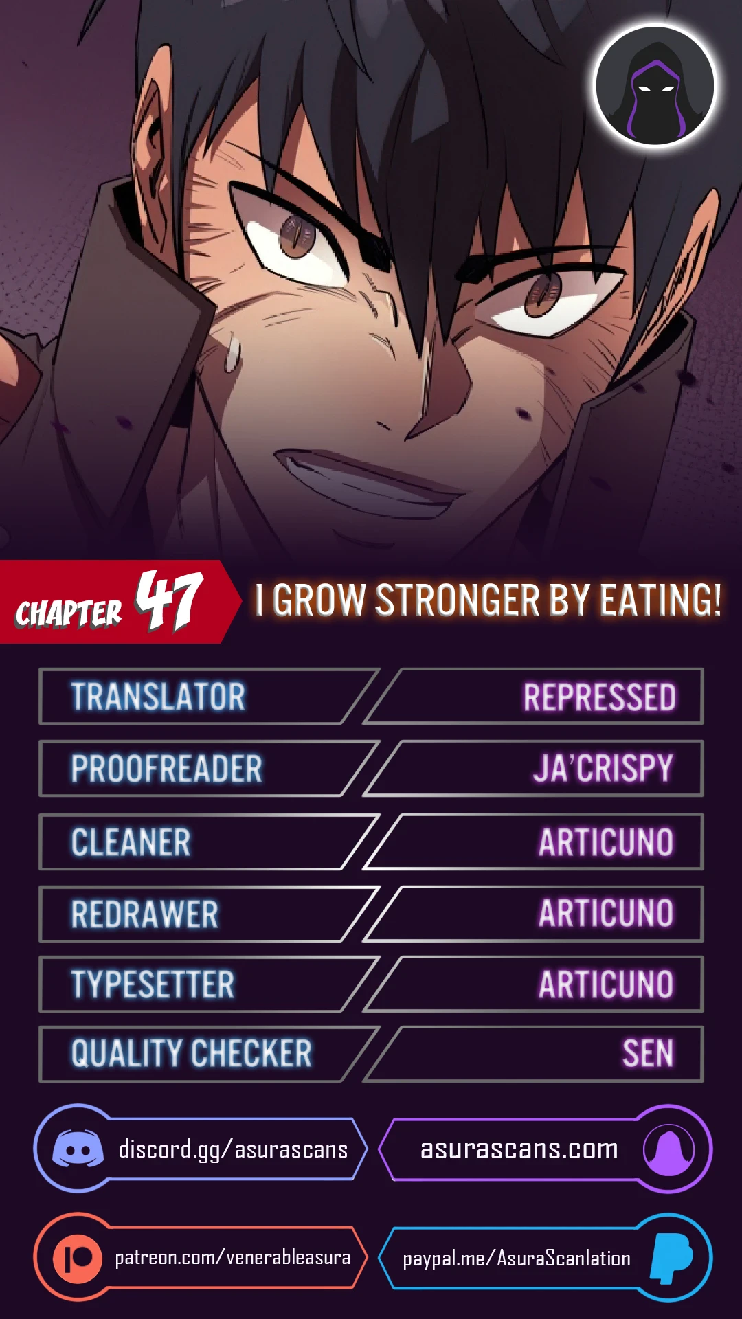 I Get Stronger the More I Eat Chapter 47 — Page 1